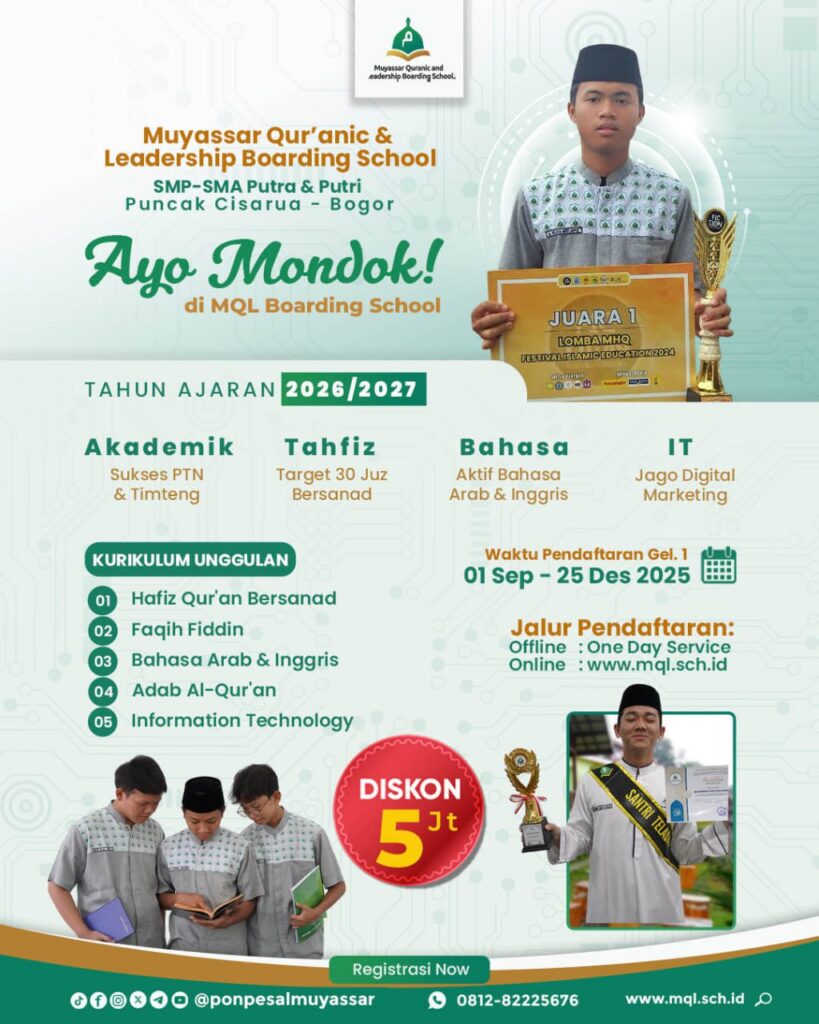 Borading School favorite di Bogor